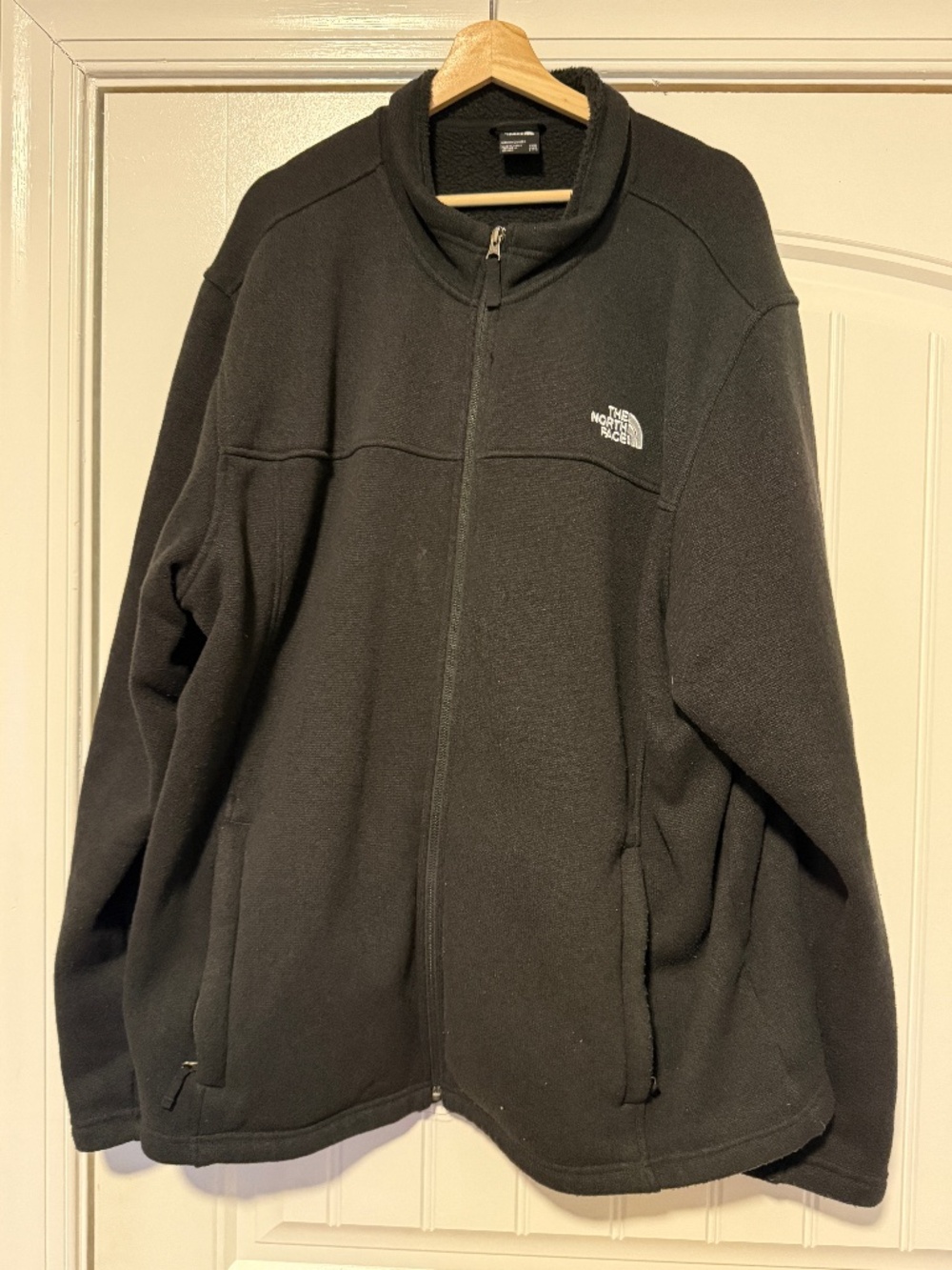 The North Face Men’s Black Full Zip Fleece Jacket XXXL
